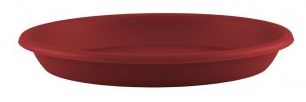 SOUCOUPE RONDE 13CM ROUGE