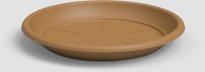 SOUCOUPE RONDE 26CM JAUNE MIEL