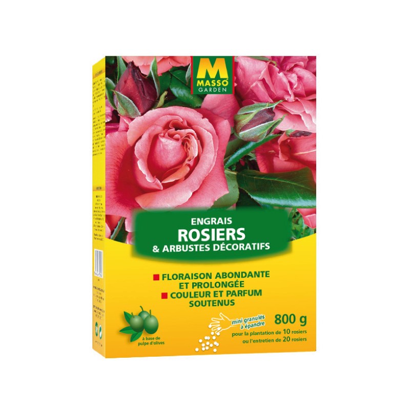 ENGRAIS ROSIERS ET ARBUSTES DECORATIFS 800G
