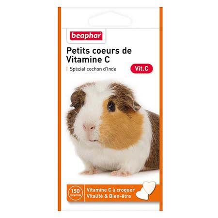 PETITS COEURS VITAMINE C COCHON D INDE 150CP
