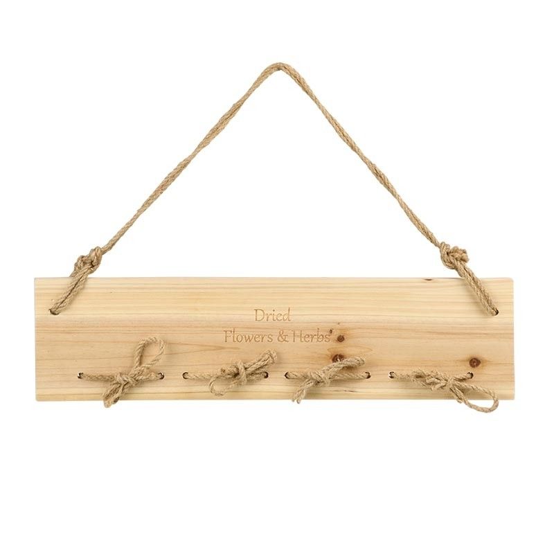 ECHELLE DE SECHAGE FLEURS ET D HERBES AVEC CORDES