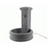FONTAINE PILIER GRES ROBINET GRIS D71 H90CM