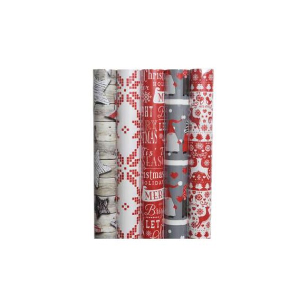 PAPIER CADEAU NORDIQUE 70X200CM