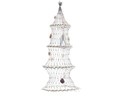 PHARE EPICEA A/FILET PECHEUR 10X30CM BLANC