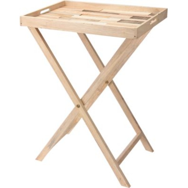 PLATEAU SUR PIEDS EN BOIS