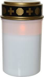 BOUGIES FUNERAIRES LED H12CM